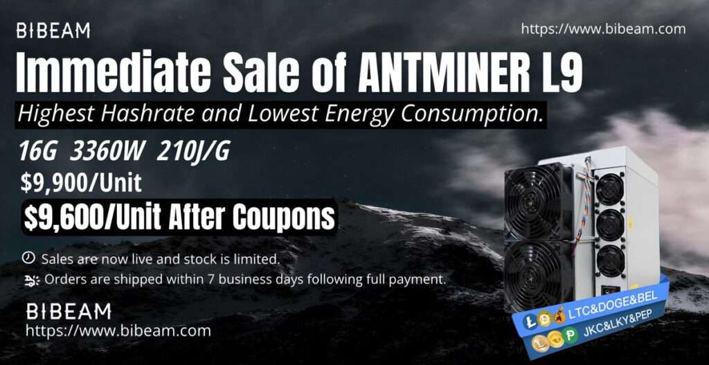 Antminer L9: The Ultimate Litecoin and Dogecoin Mining Solution 1 Antminer L9